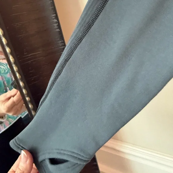 Under Armour Women's Steel Blue Zip-Up Hoodie - Picture 4 of 7